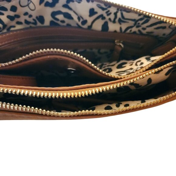 Jessica Simpson Women's CAMILLE Studded Western Style Saddle Bag Purse NWOT - Picture 11 of 13